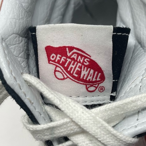 Vans Shoes Womens 8.5 Mens 7 Sk8 Hi 38 DX Pink Black Suede Ultra Cush Anaheim - Picture 9 of 12